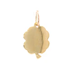 Colgante Trébol de Oro Amarillo 18K