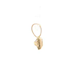 Colgante Cuadrado de Oro Amarillo 18K