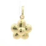 Colgante Flor de Oro Amarillo 18K