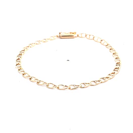 Pulsera Banana de Oro Rosado 18K