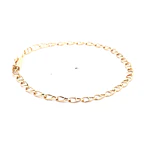 Pulsera Banana de Oro Rosado 18K