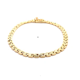 Pulsera Panter de Oro Amarillo 18K