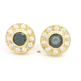 Aros Circulares de Oro Amarillo 18K