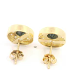 Aros Circulares de Oro Amarillo 18K