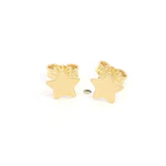 Aros Estrella de Oro Amarillo 18K