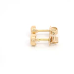 Aros Bebé Punto de Luz Oro Amarillo 18K