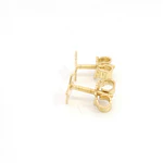 Aros Estrella de Oro Amarillo 18K