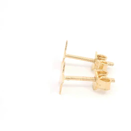 Aros Estrella de Oro Amarillo 18K