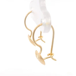 Aros Corazón de Oro Amarillo 18K