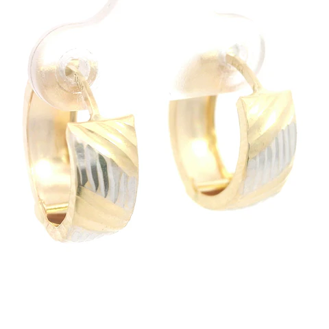 Aros Huggies Dos Oros 18K