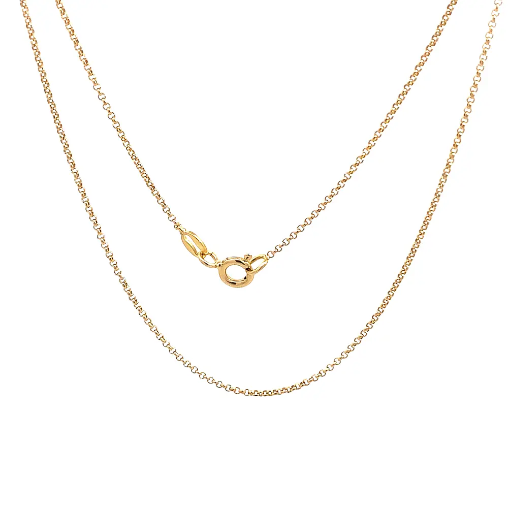 Cadena Rolo de Oro Amarillo 18K