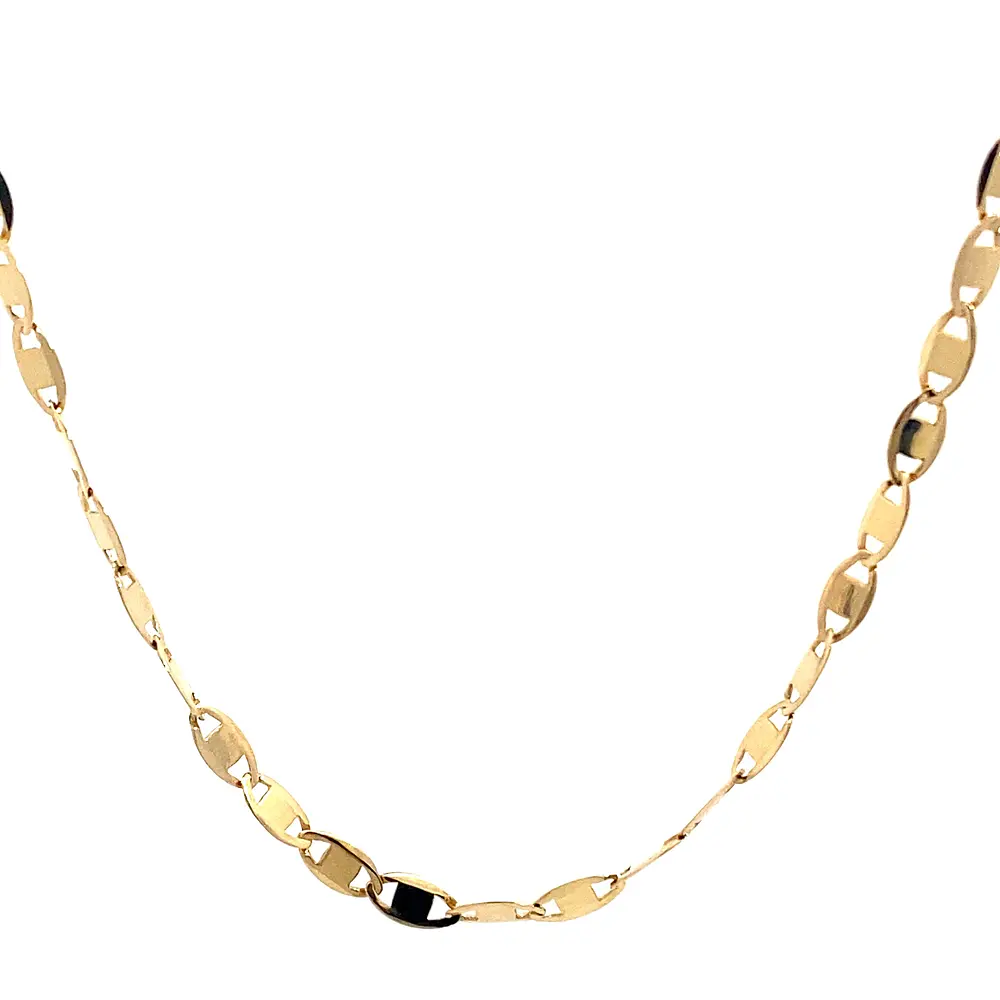 Cadena Valentino de Oro Amarillo 18K