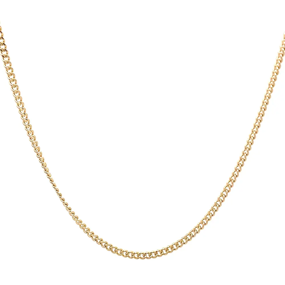 Cadena Groumet de Oro Amarillo 18K