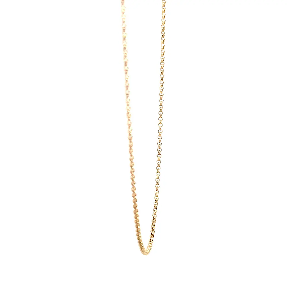 Cadena Rolo de Oro Amarillo 18K