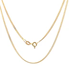 Cadena Groumet de Oro Amarillo 18K