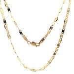 Cadena Valentino de Oro Amarillo 18K
