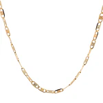 Cadena Valentino Tres Oros 18K