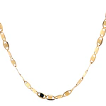 Cadena Valentino de Oro Amarillo 18K