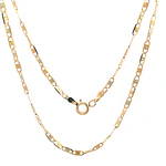 Cadena Valentino Tres Oros 18K
