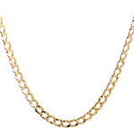 Cadena Groumet de Oro Amarillo 18K