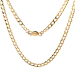 Cadena Groumet de Oro Amarillo 18K