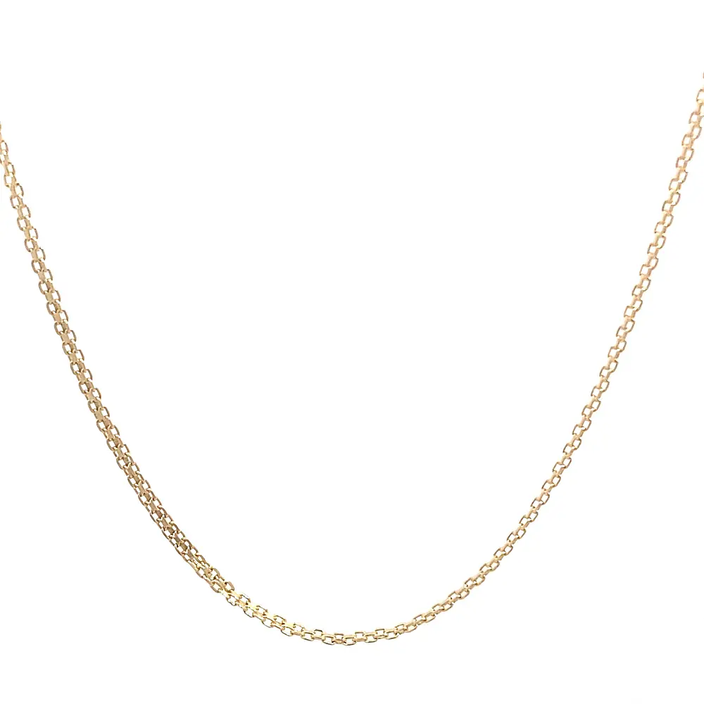 Cadena Bismark de Oro Amarillo 18K