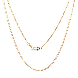 Cadena Groumet de Oro Amarillo 18K