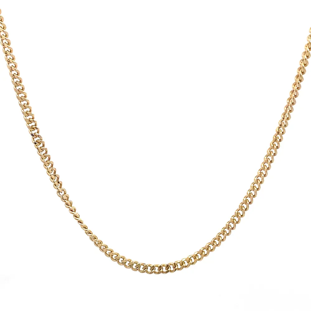 Cadena Groumet de Oro Amarillo 18K