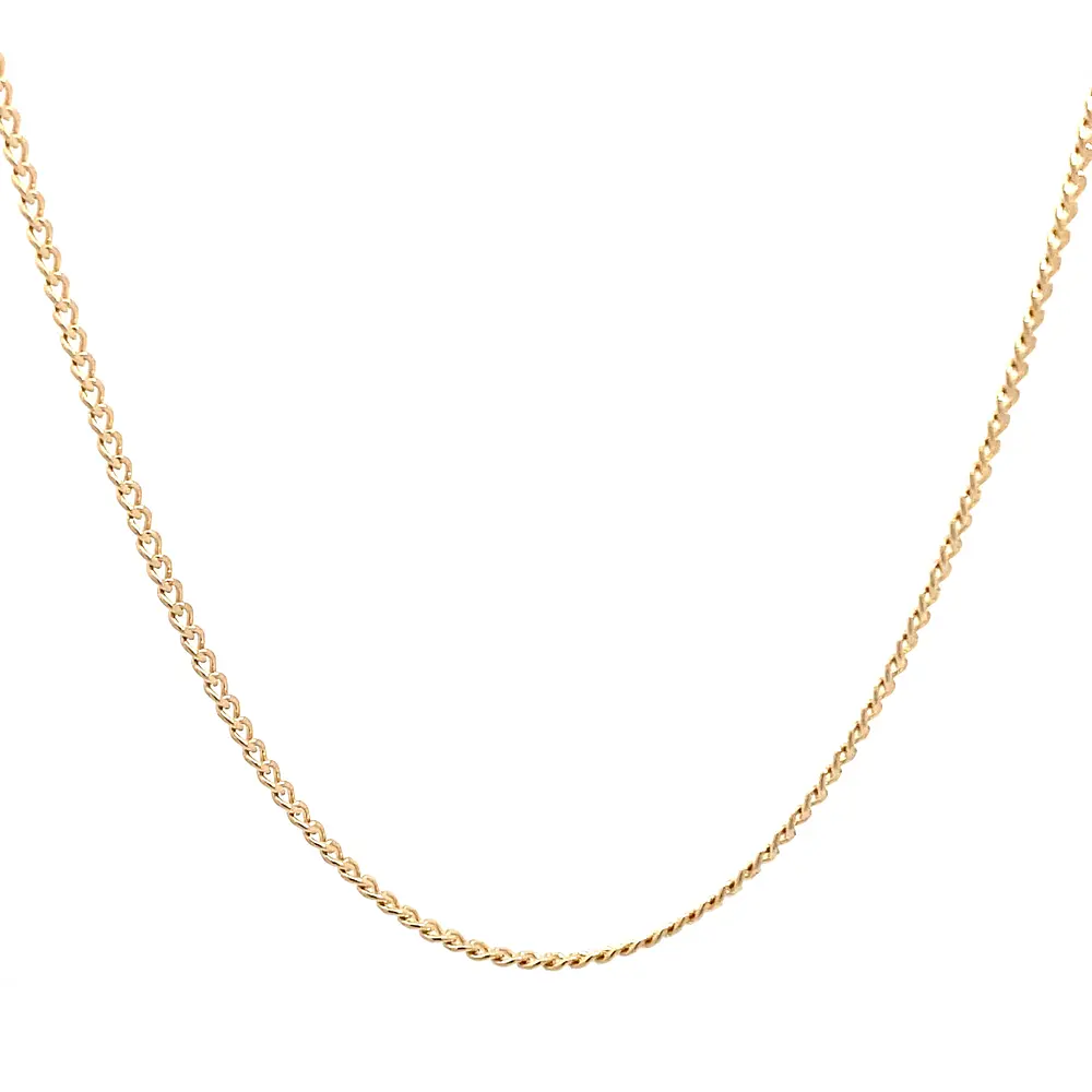Cadena Groumet de Oro Amarillo 18K