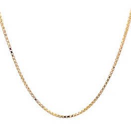 Cadena Veneciana de Oro Amarillo 18K