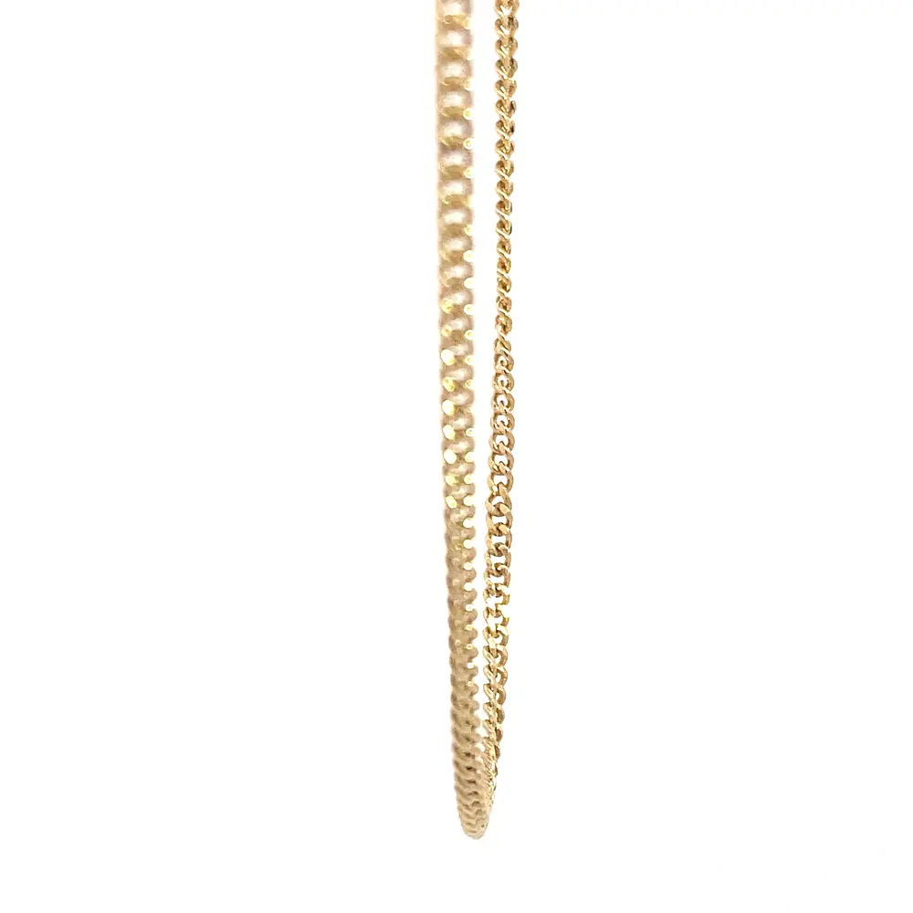 Cadena Groumet de Oro Amarillo 18K