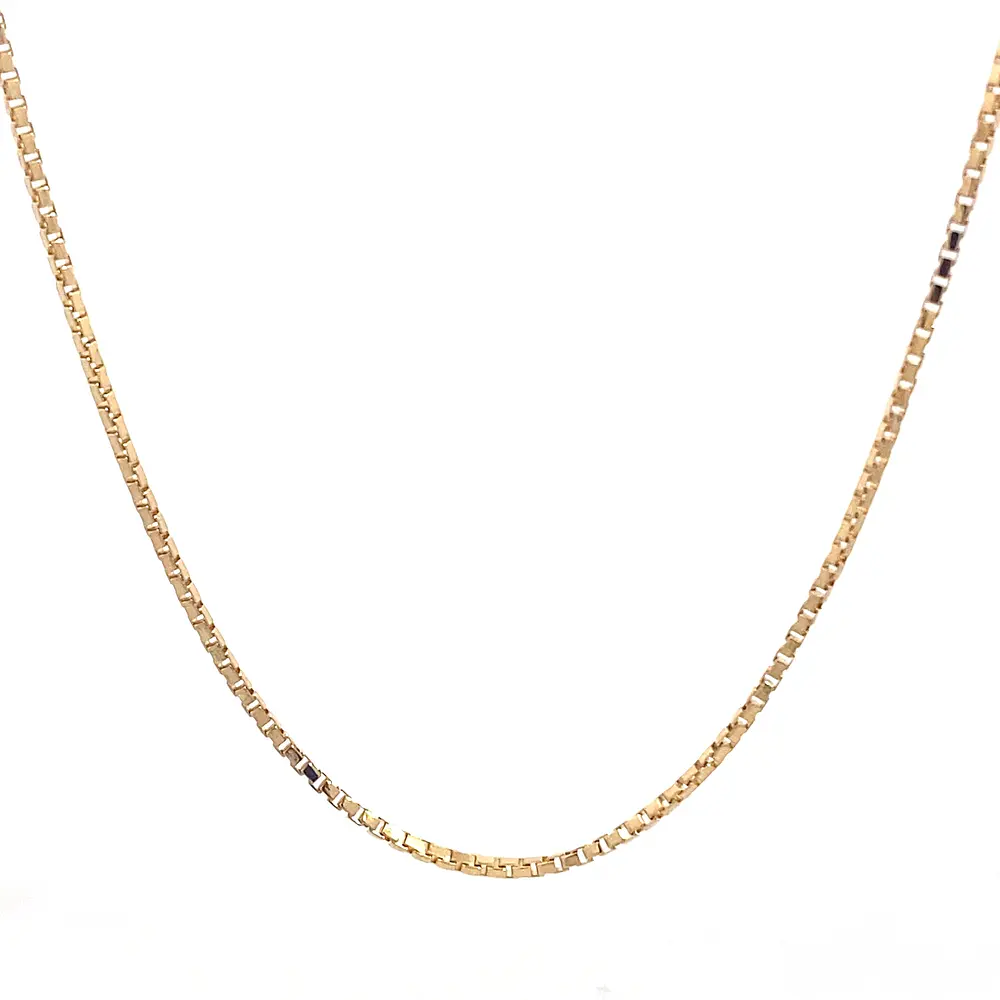 Cadena Veneciana de Oro Amarillo 18K