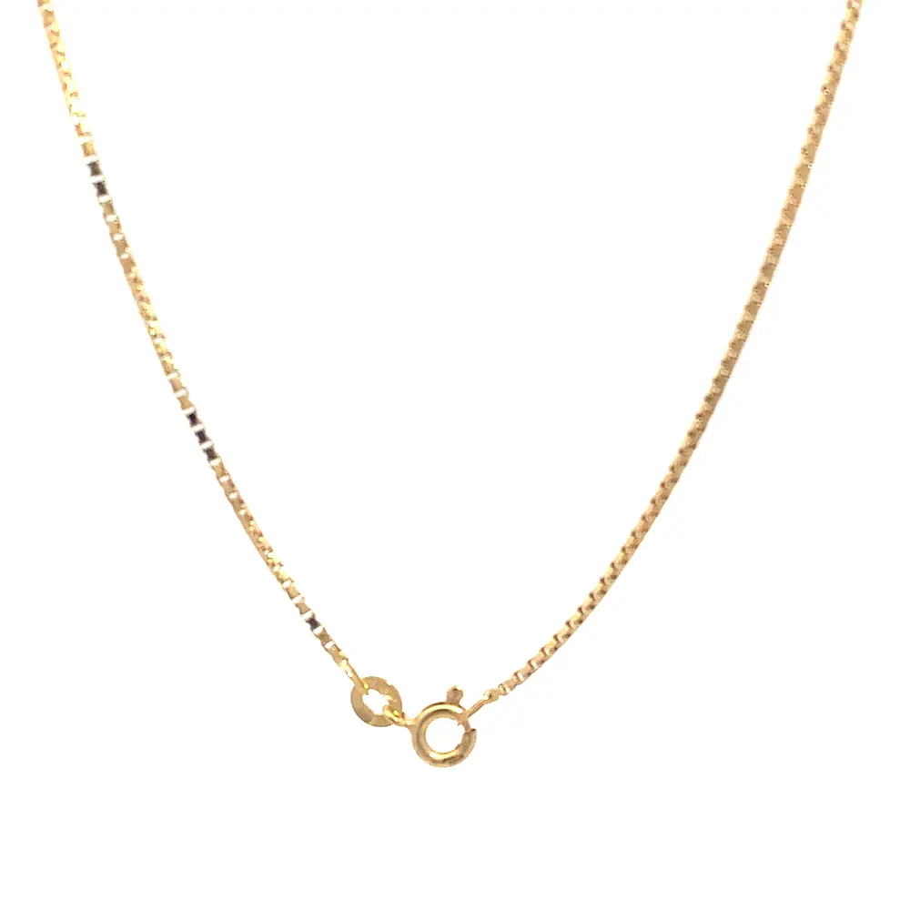 Cadena Veneciana de Oro Amarillo 18K