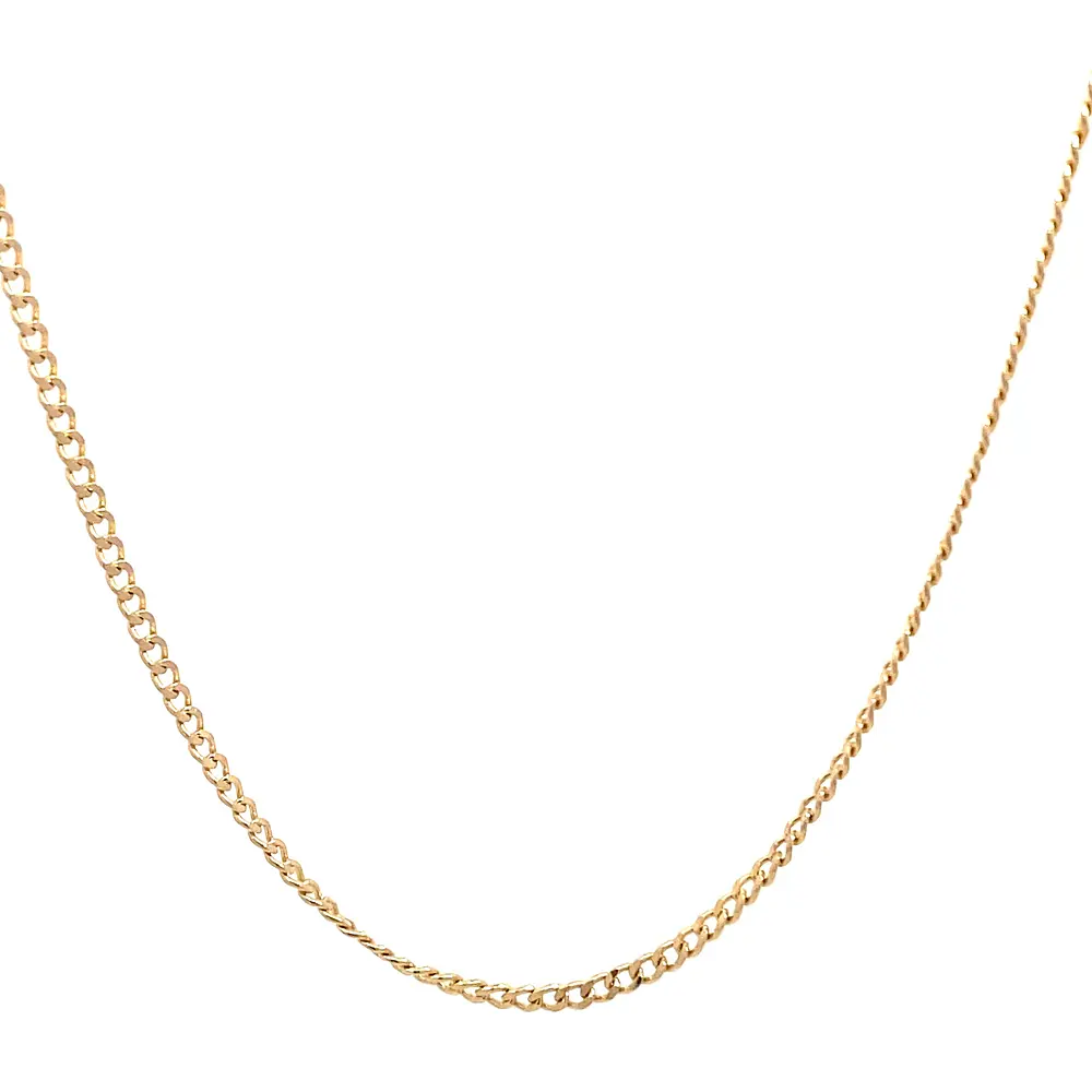 Cadena Groumet de Oro Amarillo 18K