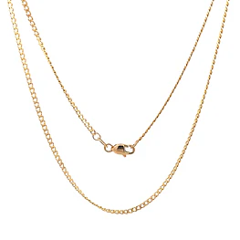 Cadena Groumet de Oro Amarillo 18K