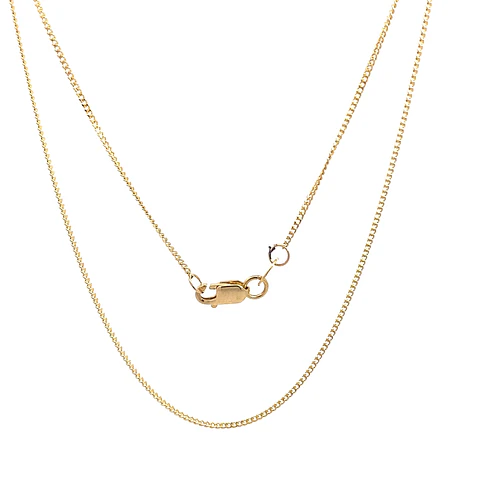 Cadena Groumet de Oro Amarillo 18K