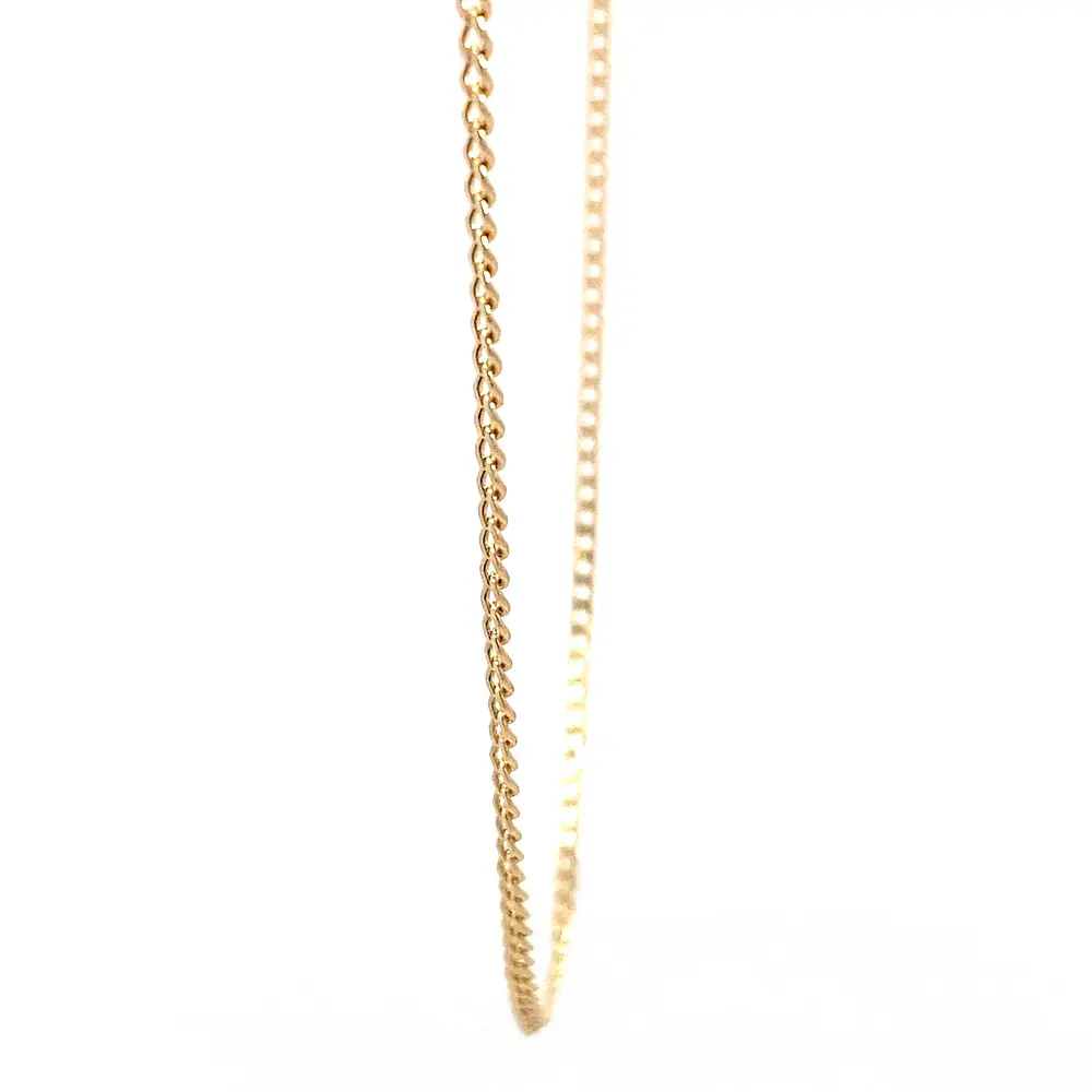 Cadena Groumet de Oro Amarillo 18K