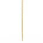 Cadena Groumet de Oro Amarillo 18K