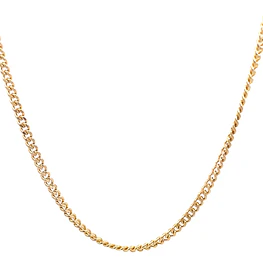 Cadena Groumet de Oro Amarillo 18K