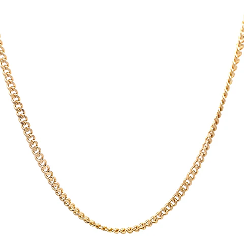 Cadena Groumet de Oro Amarillo 18K
