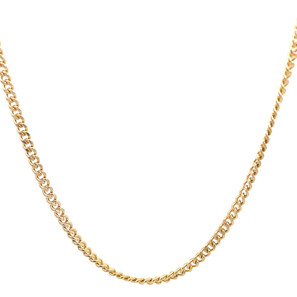 Cadena Groumet de Oro Amarillo 18K