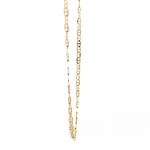Cadena Banana de Oro Amarillo 18K