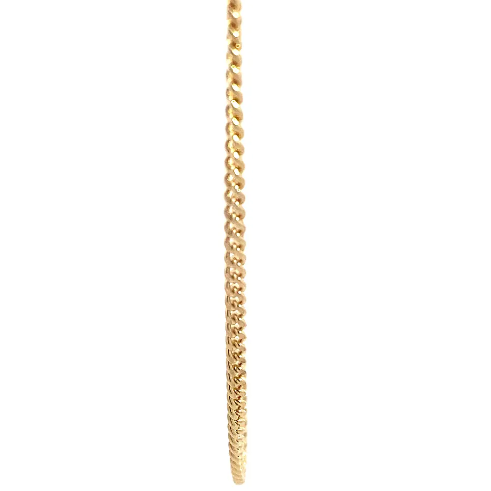 Cadena Groumet de Oro Amarillo 18K