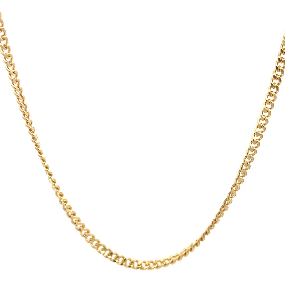 Cadena Groumet de Oro Amarillo 18K
