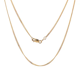 Cadena Groumet de Oro Amarillo 18K