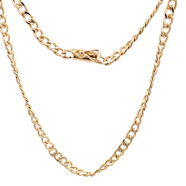 Cadena Groumet de Oro Amarillo 18K
