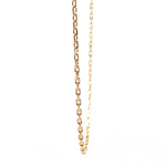 Cadena Limada de Oro Amarillo 18K
