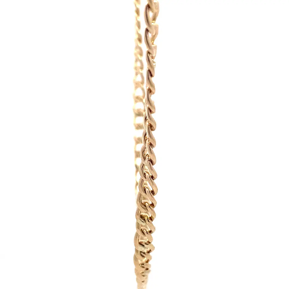 Cadena Groumet de Oro Amarillo 18K