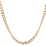 Cadena Groumet de Oro Amarillo 18K