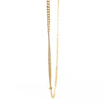Cadena Groumet de Oro Amarillo 18K